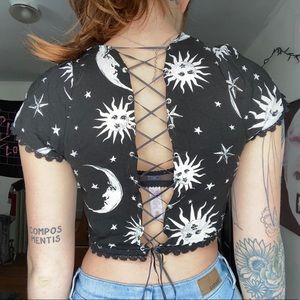 Hand crafted black top